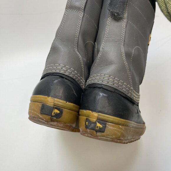 Vans Standard Snow Boots Pat Moore Black / Gray Men’s Sz 6 Snowboard Read* - Picture 8 of 15